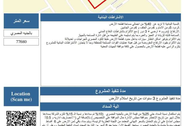 تفاصيل الطرح