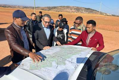 خالد عباس في جمهورية مدغشقر