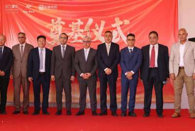 من فاعليات وضع حجر الأساس