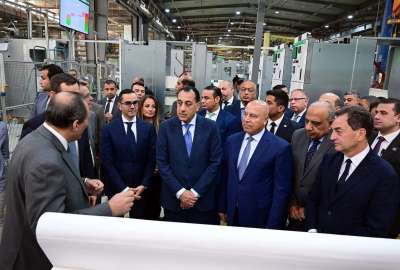 مدبولي خلال افتتاح توسعات مصنع شنايدر