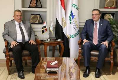 حاتم نبيل يستقبل محمد عامر