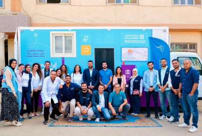 فتتاح عيادة الأسنان المتنقلة الجديدة