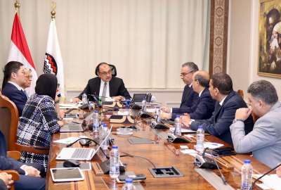 وزير قطاع الأعمال خلاله الاجتماع