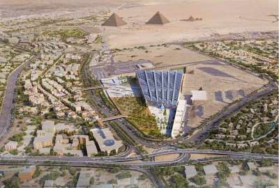 ملامح مخطط منطقة الأهرامات