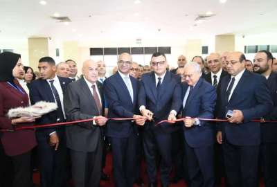 وزير الإسكان يفتتح معرض تكنولوجيا مياه الشرب والصرف الصحي والبنية التحتية